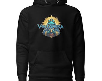 Voltanura Graphic Hoodie: Comfortable Cotton Blend Pullover