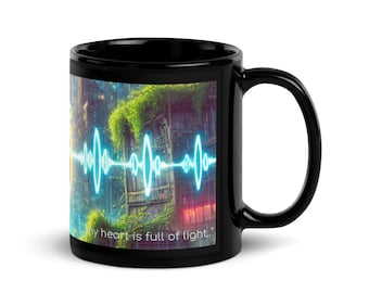 Black Glossy Mug