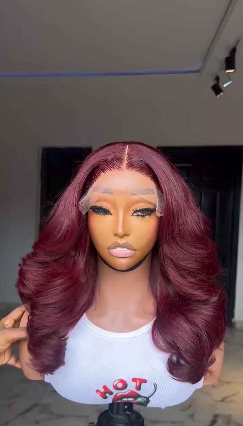 16 Inch 300g Vietnam Bounce Wig | 5x5 HD Lace, Super Double Drawn Human Hair image 2