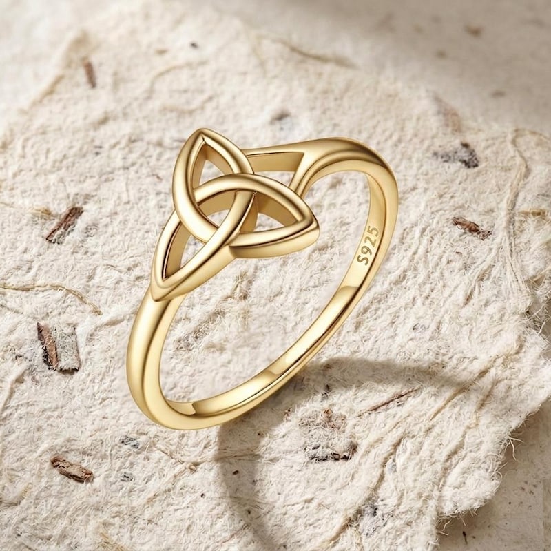 Trinity Pin Ring Trinity Ring - Etsy