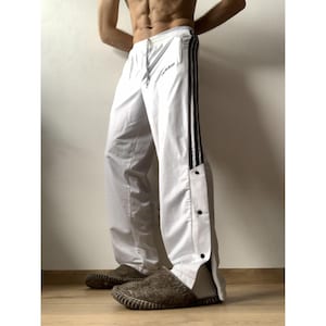 90s Snap Side Pants - Etsy