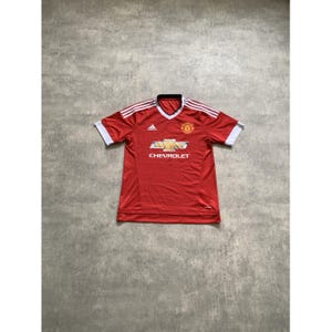Manchester United Chevrolet Jersey - Etsy