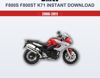 BMW F800S F800ST Verkstadsservice Verkstadshandbok 2006 2007 2008 2009 2010 2011 K71 Professionell guide Underhållsguide