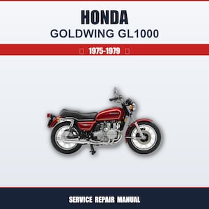 Honda Goldwing Service Manual - Etsy