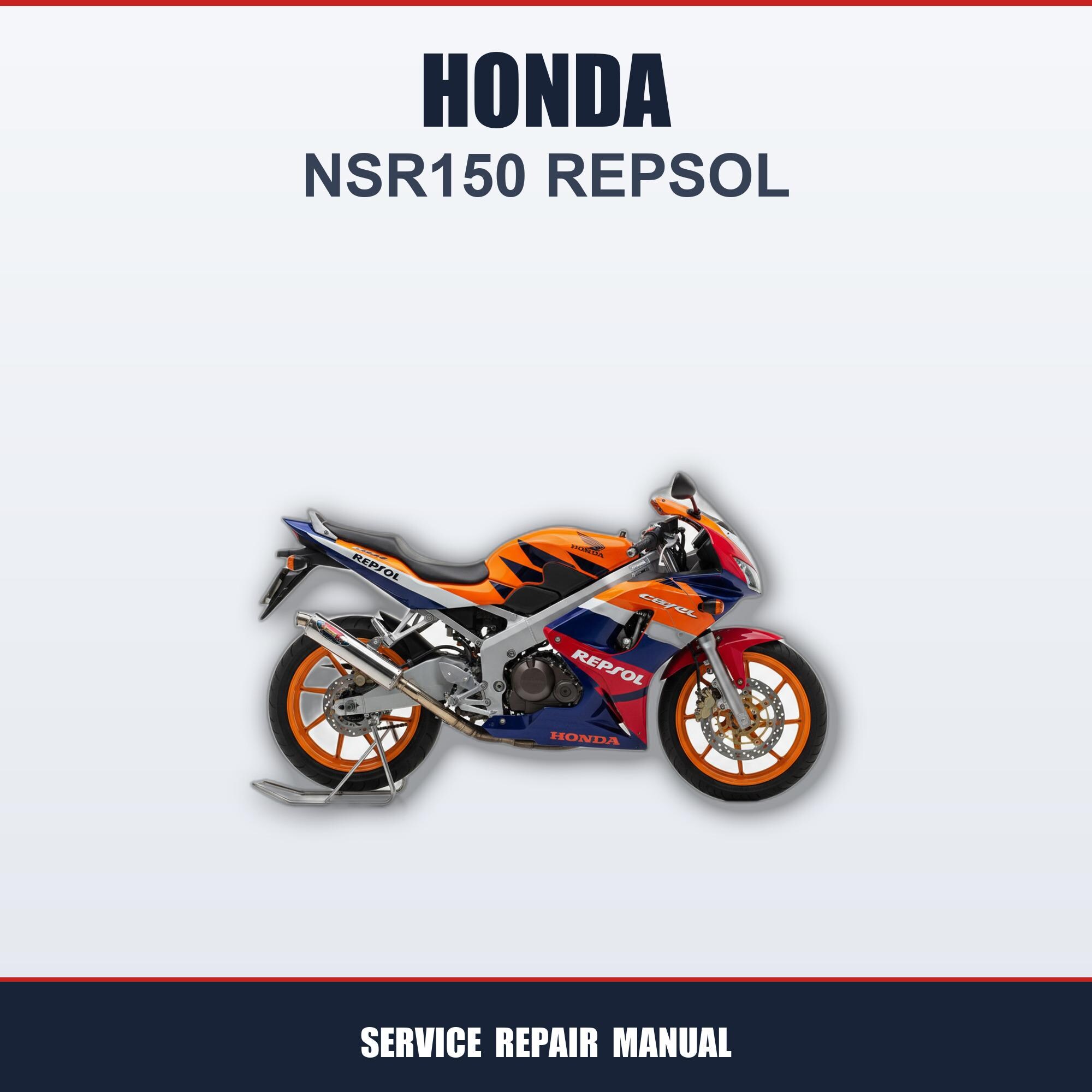 Honda Nsr150 Repsol Service Workshop Manual Professional Guide