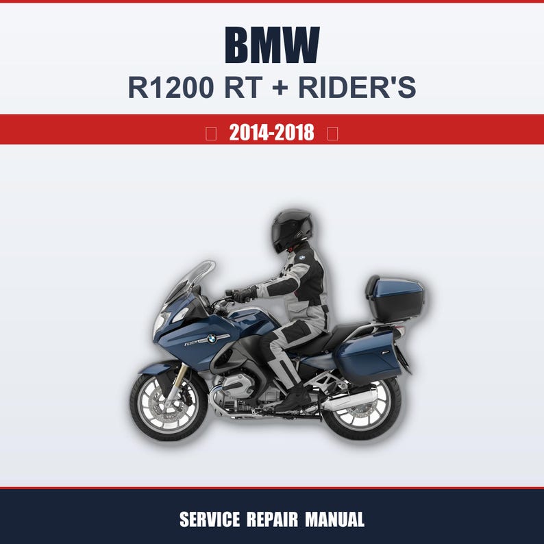 BMW R1200 Rt (2014-2018) Verkstadsserviceguide + Förarmanual Service Verkstadsmanual Teknisk information bild 1