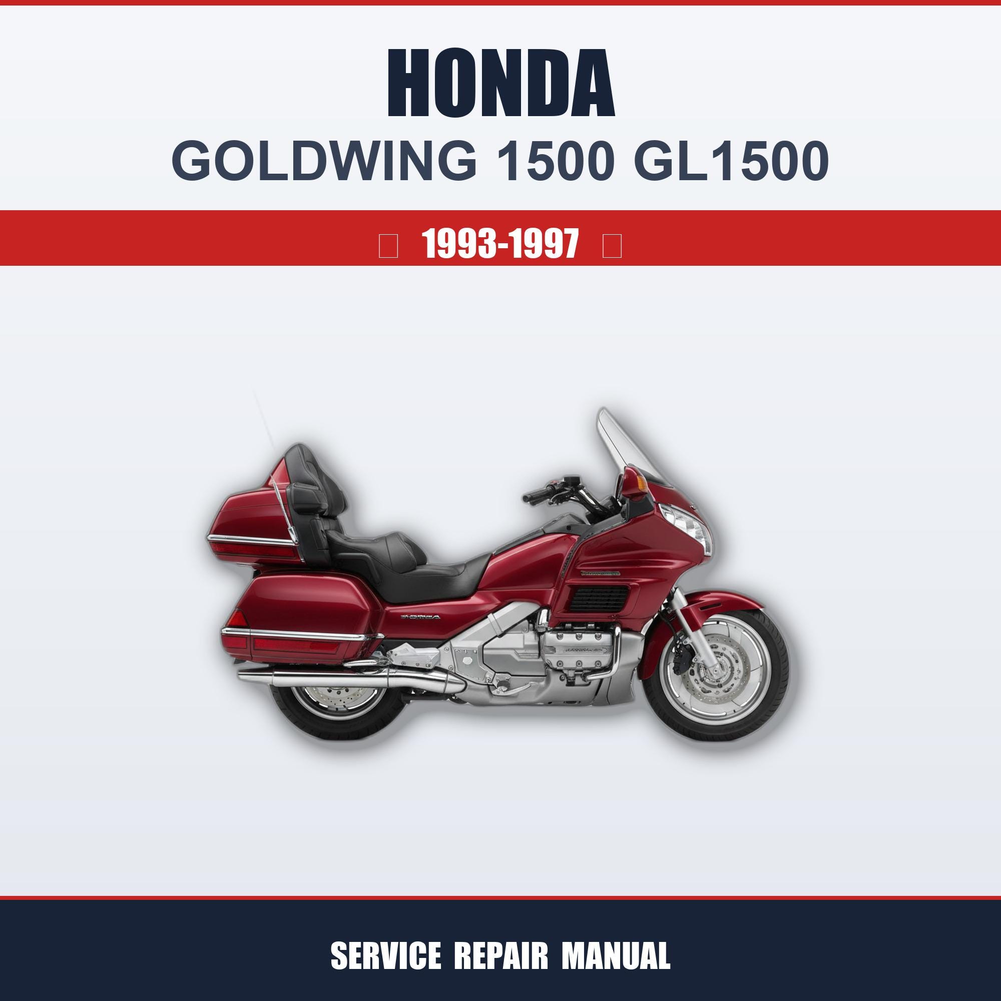 Honda Goldwing Service Manual - Etsy