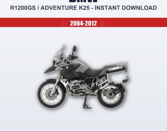 BMW R1200GS / Adventure Workshop Service Verkstadshandbok K25 - 2004 2005 2006 2007 2008 2009 2010 2011 2012
