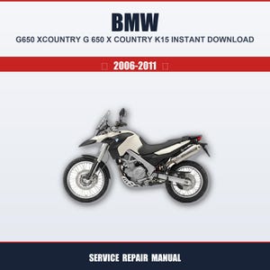  G650X Countryサービスマニュアル Bmw G650 Xcountry - Etsy