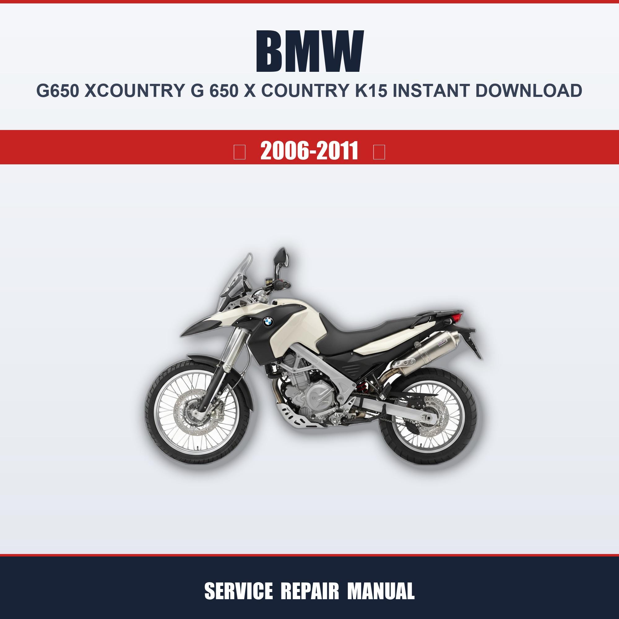  G650X Countryサービスマニュアル Bmw G650 Xcountry - Etsy