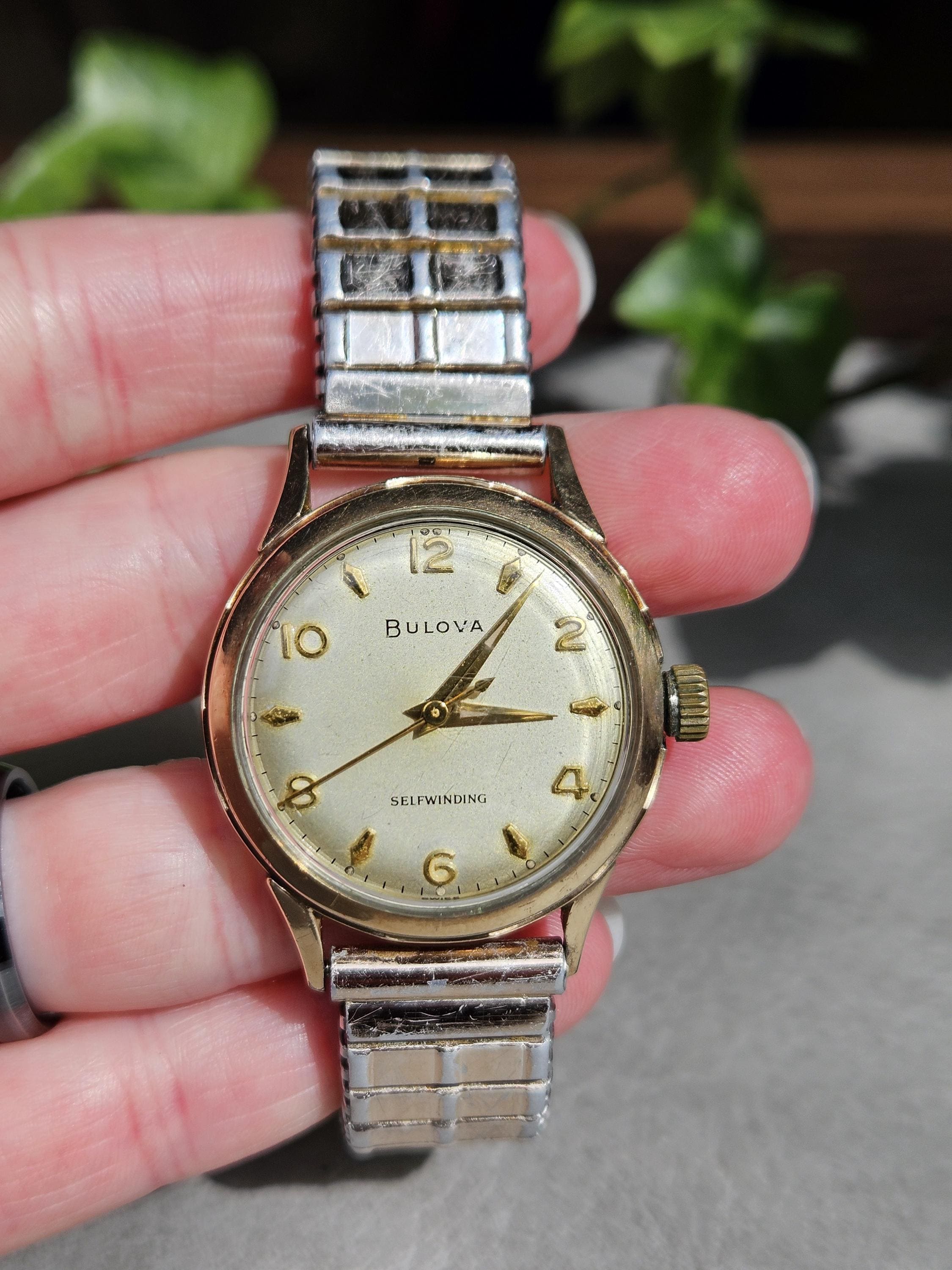 1957 bulova watch - Etsy 日本