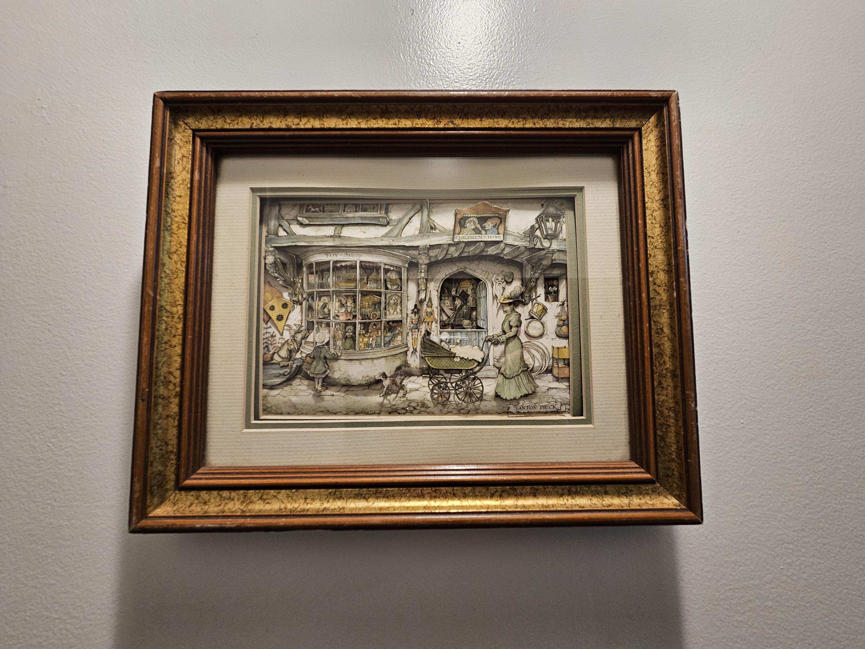 Anton Pieck 3d Shadow Box - Etsy