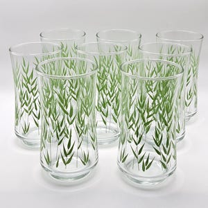 Crackle glass tumbler