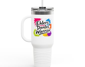 Ehlers Danlos Insulated Travel Mug, 40oz