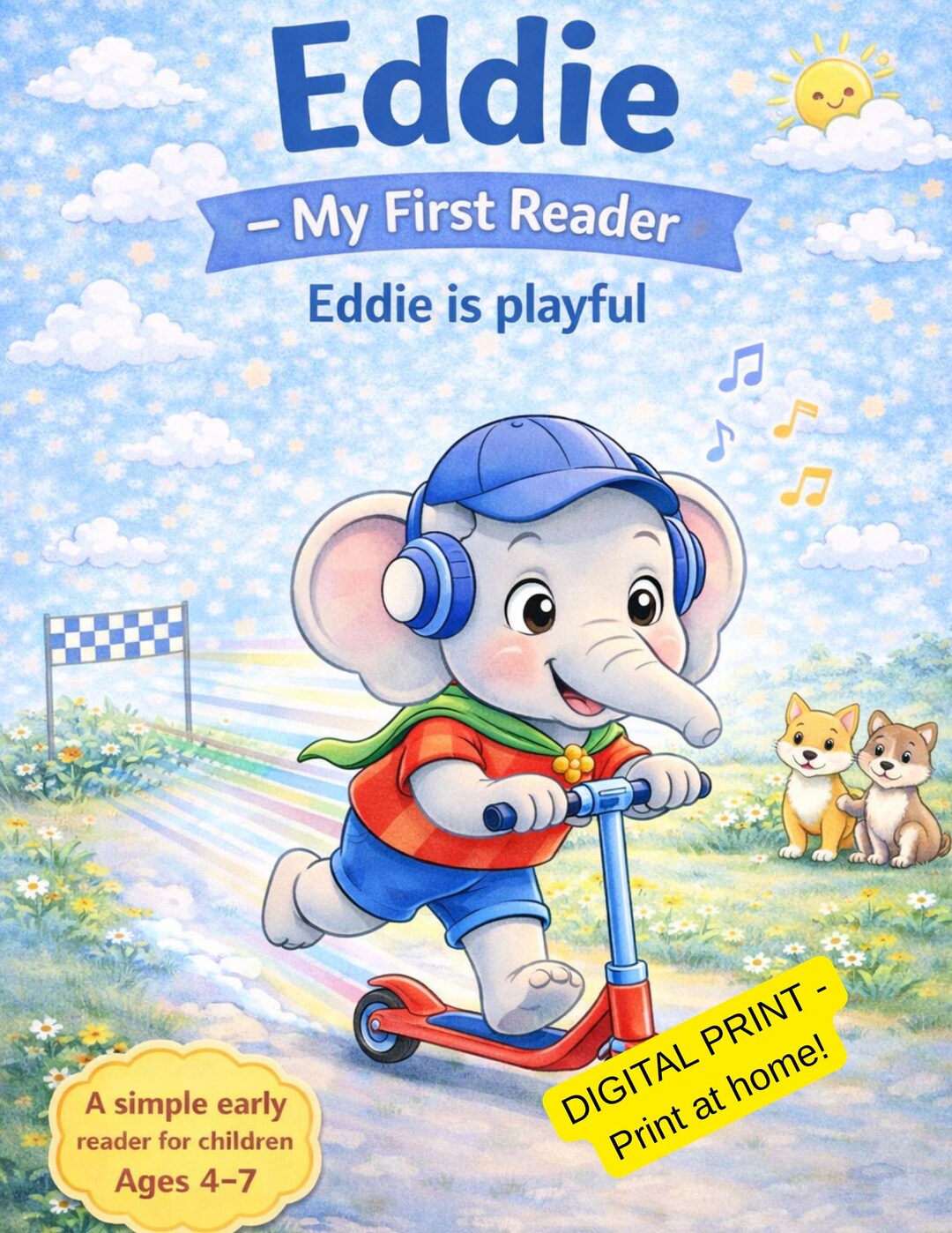 Eddie - My First Reader, ADHD Inclusive Story, High Energy Social Story ...