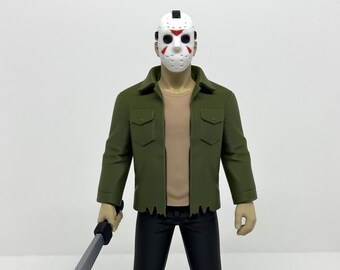 Jason Voorhees Figurine | Friday the 13th Collectible Figure | Horror Movie Statue | Slasher Decor | Horror Fan Gift