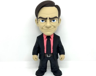 Saul Goodman Figur | Better Call Saul Sammelfigur | Breaking Bad Lawyer Statue | TV Serie Decor | Geschenk für Fans