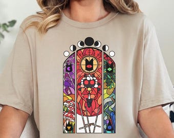 Cult of the Lamb Shirt, Indie Game Shirt, Lamb Game Shirt, Video Game Graphic Shirt, Gift for Gamer, Horror Game Shirt, Cute Horror Game Tee
