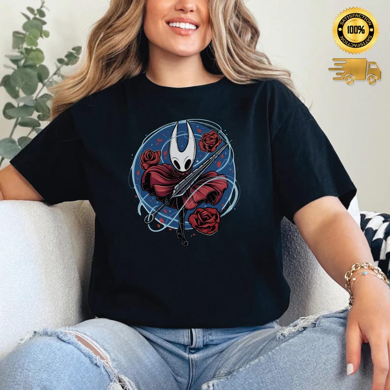Hollow Knight Tshirt, the Knight Chest Graphic Tee, Subtle Gamer Top ...