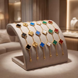 Van cleef clover bracelet - Etsy 日本