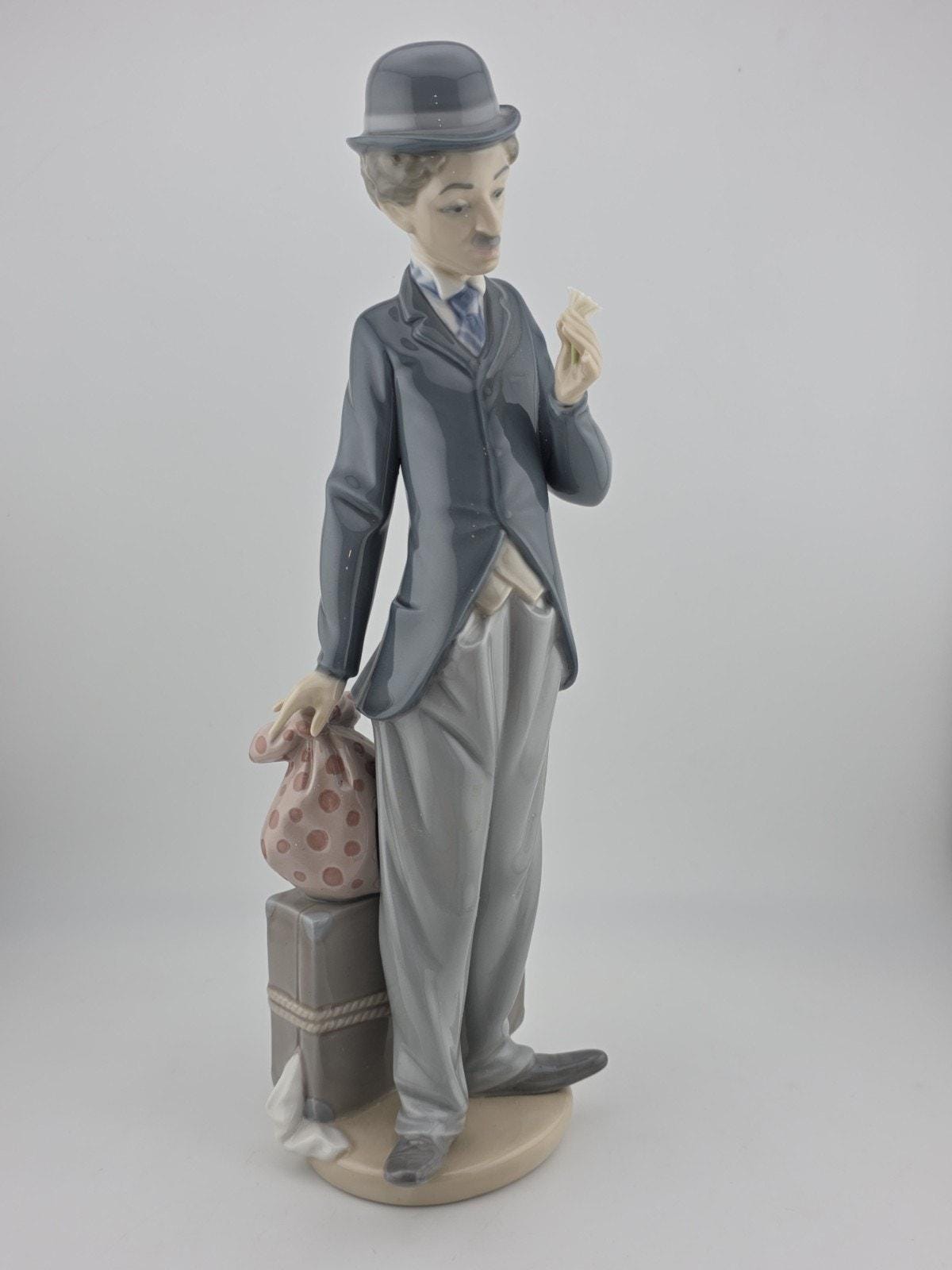 Lladro Charlie Chaplin - Etsy