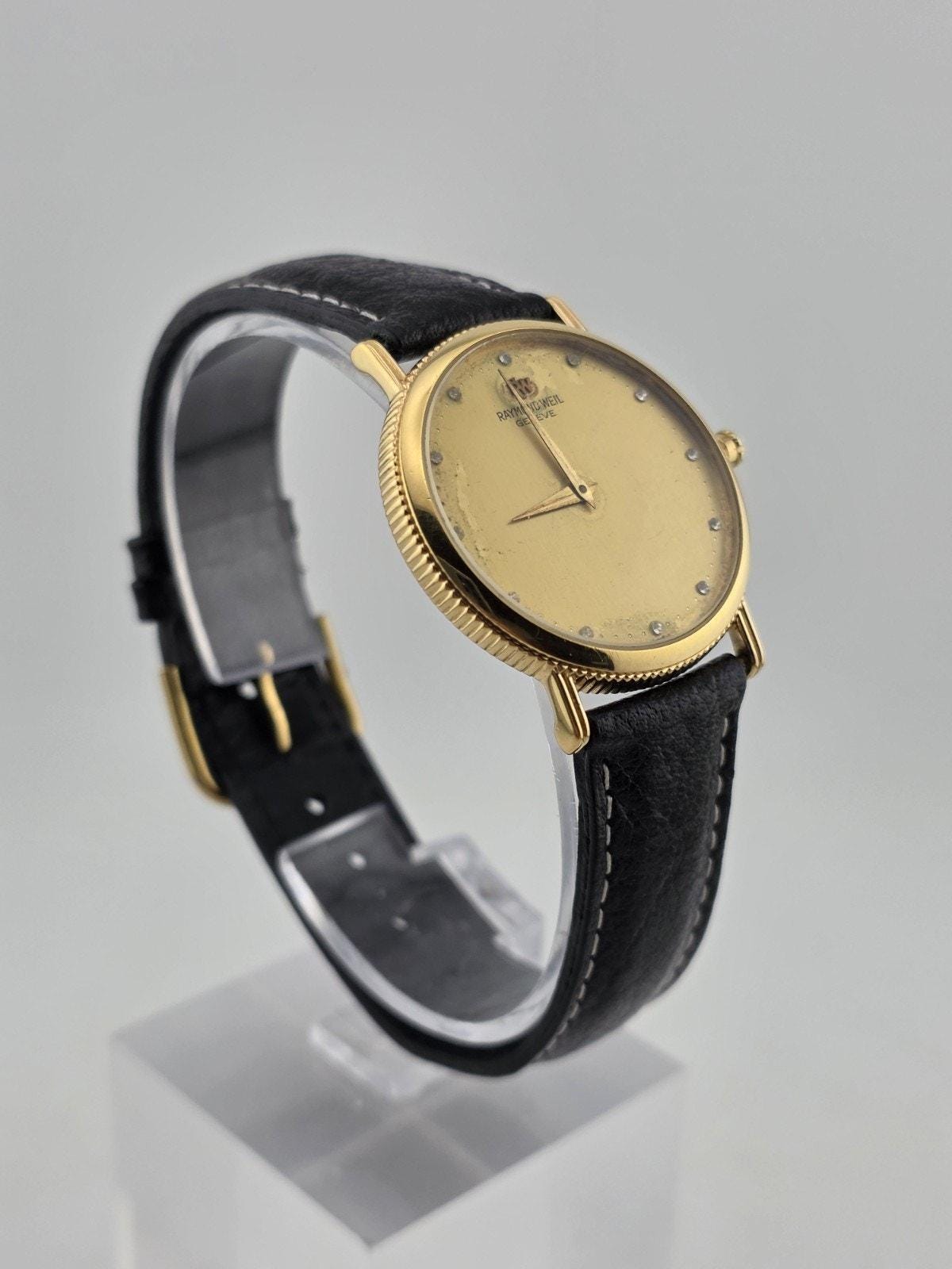 Raymond weil 18k gold watch - Etsy 日本