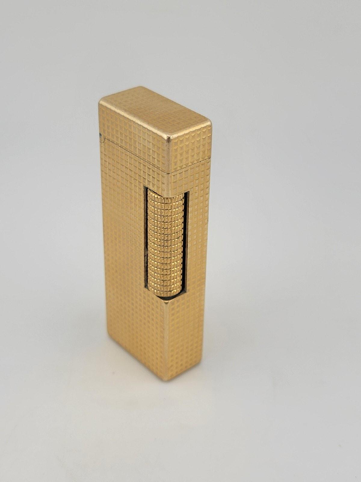 dunhill スイス製 ガスライター 楽天市場】外装良品☆Dunhill ダンヒル スクエア 総柄 ローラー式 ガス