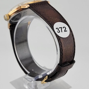 1960s Zodiac Automatic Gold Plated Men's Watch - Vintage Timepiece image 6