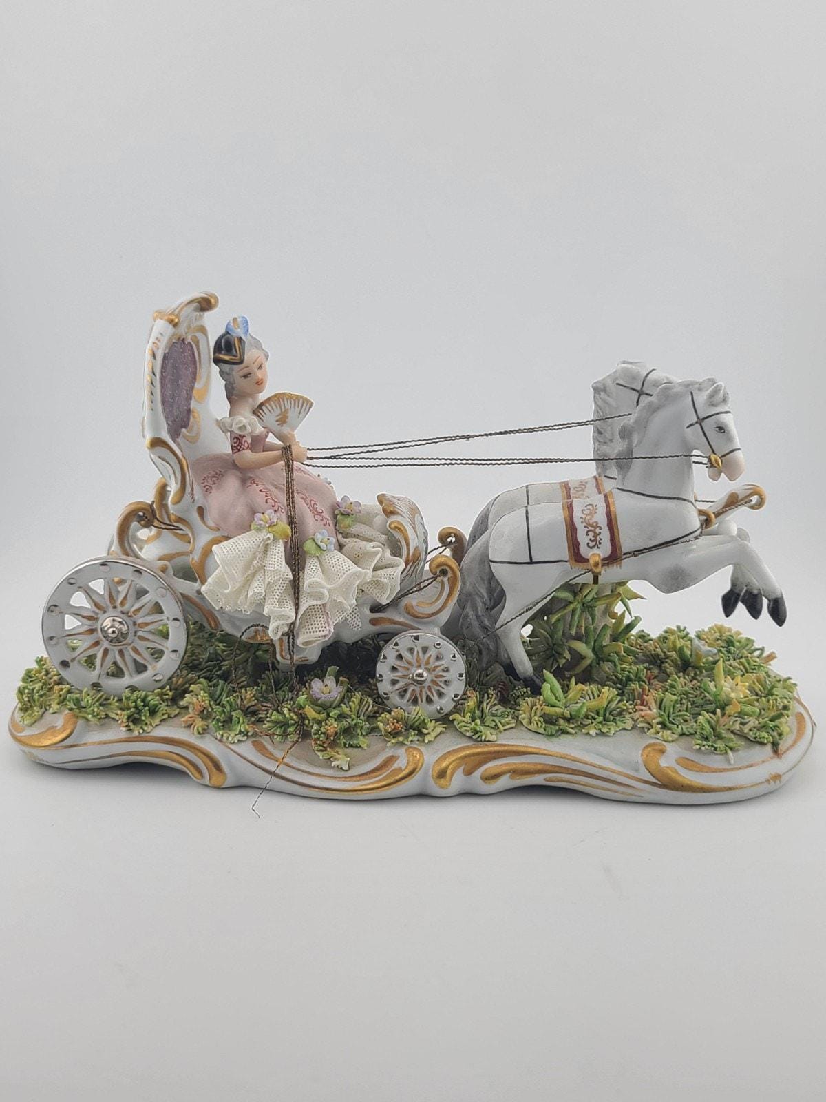 Capodimonte Horse - Etsy