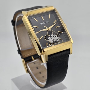 Bulova Mickey Mouse Watch - Etsy