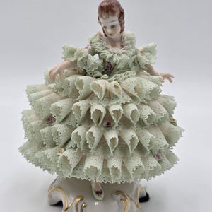 Irish Dresden Figurine Emerald Collection - Etsy