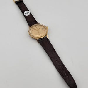 1960s Zodiac Automatic Gold Plated Men's Watch - Vintage Timepiece image 8