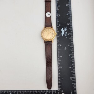 1960s Zodiac Automatic Gold Plated Men's Watch - Vintage Timepiece image 15