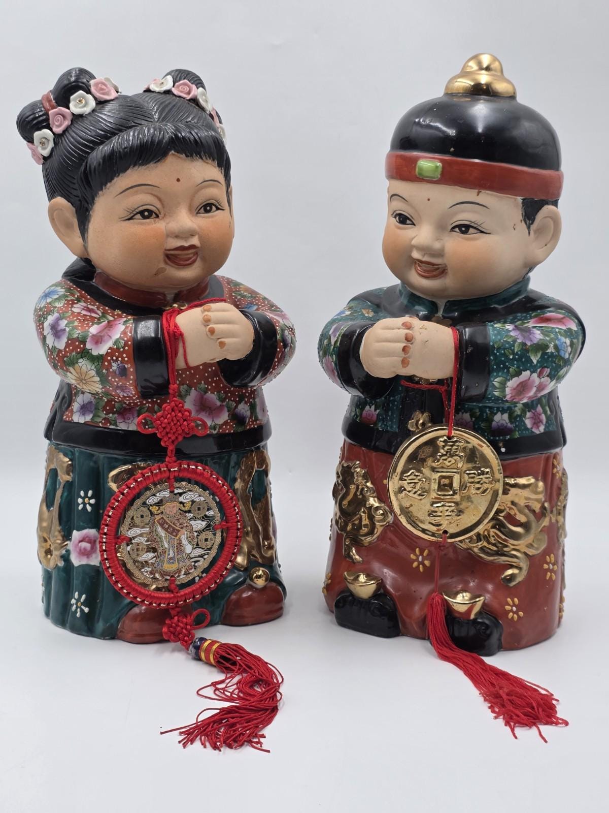 Chinese boy figurine - Etsy 日本