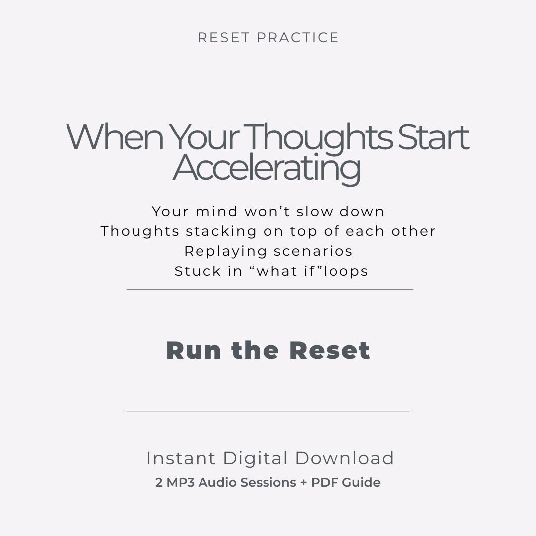 Racing Thoughts Reset – 20 Minute Breathwork Audio to Interrupt Mental ...