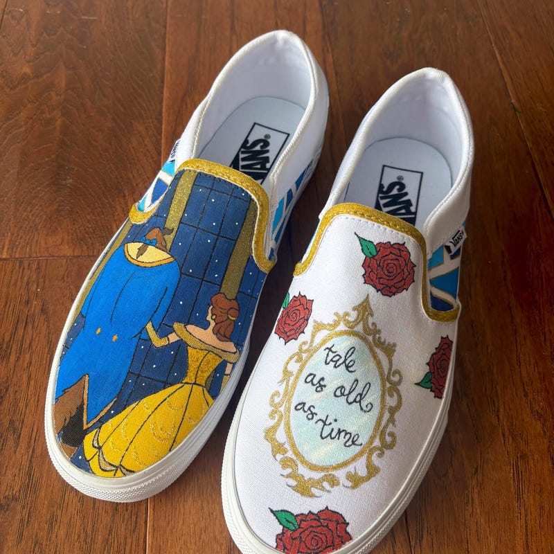 Beauty And The Beast Vans