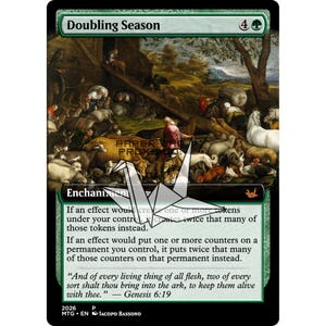 cards like doubling season mtg Does double level Beastbreaker of Bala Ged? it puts twice that many of those counters on that permanent instead. Mtg Proxy Doubling Season -