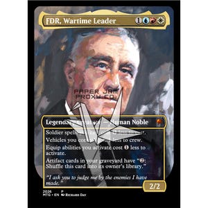 USA Custom Homebrew WW2 MTG Commander Deck (Digital Download)