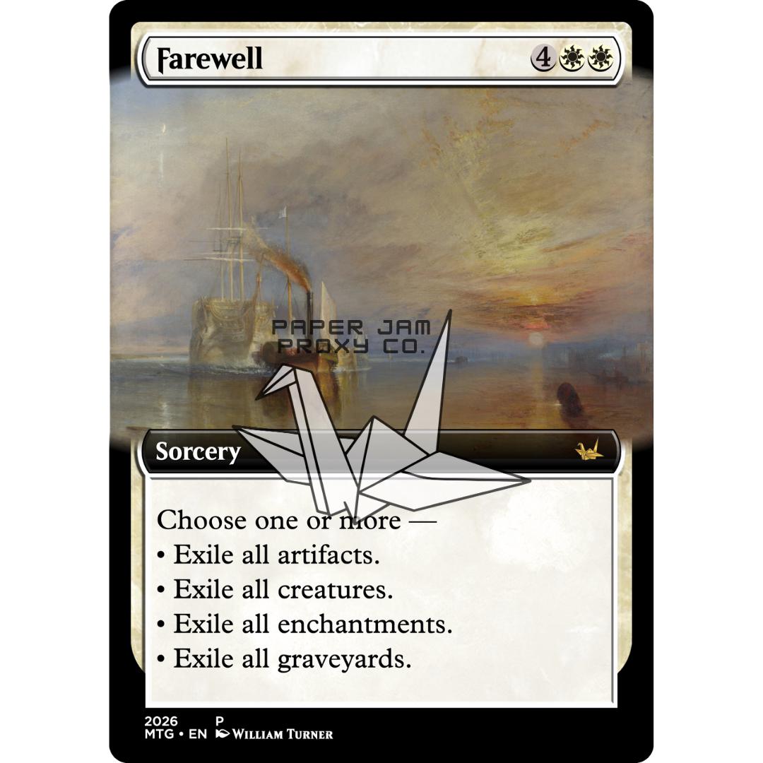Farewell Mtg Proxy - Etsy
