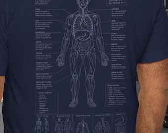 Anatomically Correct Forensic Pathology Shirt | Medical Examiner T-Shirt | Forensic Science Gift | Anatomy Tee | Mortuary Humor