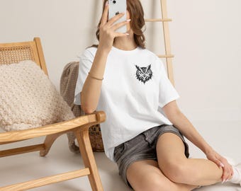 Owl T-Shirt | Wildlife Tee | Ink | Animal  Shirt