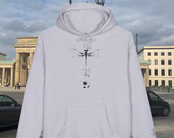 Dragonfly Hoodie | Minimalist Nature | Personalizable | Individual | Animal | Spiritual