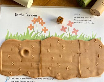Tappetini digitali per giocare con la plastilina, primavera/estate.