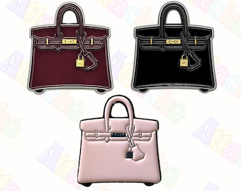 Handbag 3M Metal Sticker - Waterproof Metal Enamel Laptop & Phone Charm
