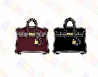 Handbag 3M Metal Sticker - Waterproof Metal Enamel Laptop & Phone Charm