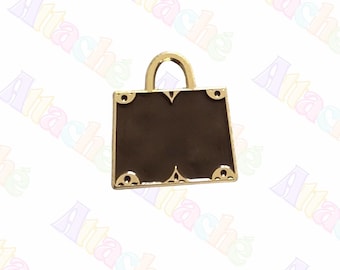 Louis Handbag 3M Metal Sticker - Waterproof Metal Enamel Laptop & Phone Charm