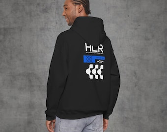 Marathon - HAULER-hoody met omtrek - voor- en achterkant