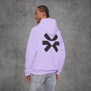 Maratón - Sudadera con capucha MIDA (delantera y trasera)