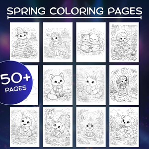 Spring Coloring Pages, Spring Coloring Book, Animal Coloring Pages, Spring Coloring Sheets, Easter Coloring Pages, Kids Spring Activities, easter activity, easter coloring, spring activity, spring activity kids, spring coloring book, spring coloring kids, spring coloring page, animal coloring book, coloring printables, spring game, kids coloring pages, printable activity, spring printable