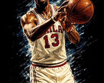 NBA Set 1 DTF Halftone | Nadruk na koszulce do prasowania | Gotowy do druku